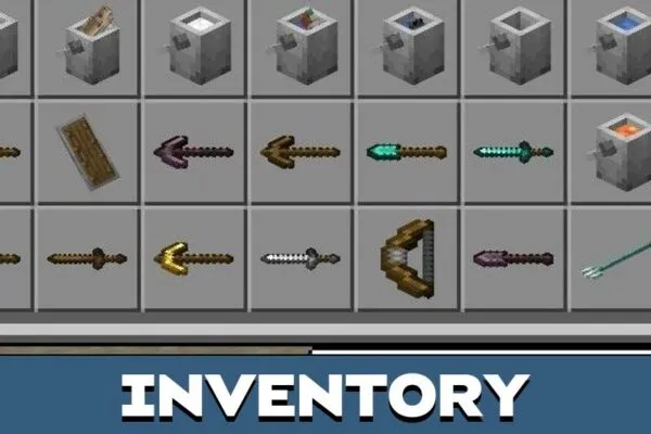 Inventory from Vanilla Furniture Mod for Minecraft PE