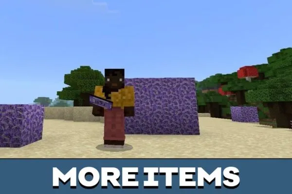 Items from Indian Money Mod for Minecraft PE