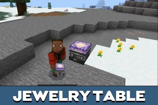 Jewelry Table from Workshops Mod for Minecraft PE