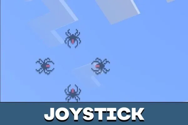 Joystick from Spiderman Hotbar Texture Pack for Minecraft PE