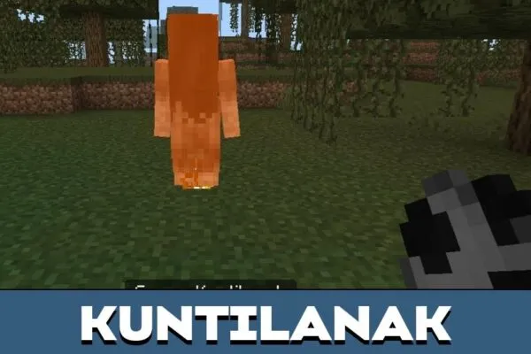 Kuntilanak from Indonesian Ghost Mod for Minecraft PE