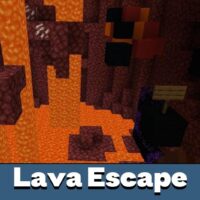 Lava Escape Map for Minecraft PE