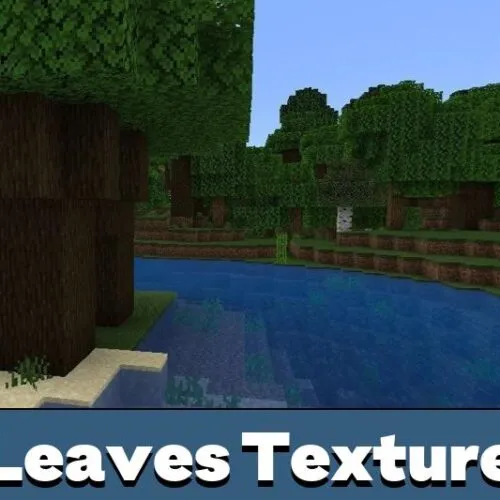 Leaves Texture Pack for Minecraft PE