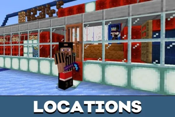 Locations from Hockey Map for Minecraft PE