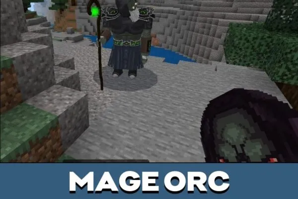 Mage Orc from Conflictic Honor Mod for Minecraft PE