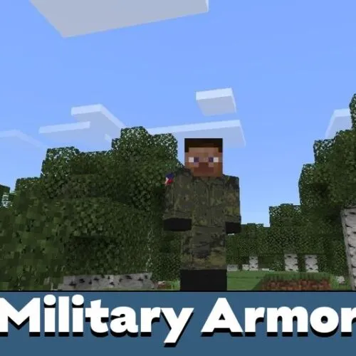 Military Armor Mod for Minecraft PE