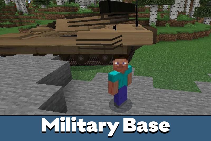 Military Base Mod for Minecraft PE