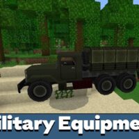 Military Equipment Mod for Minecraft PE