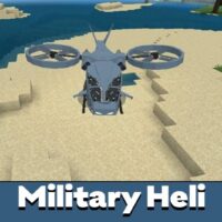 Military Helicopters Mod for Minecraft PE