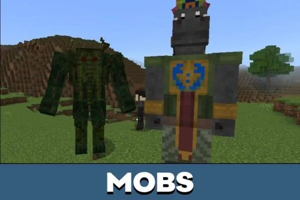 Mobs from Moon Knight Mod for Minecraft PE