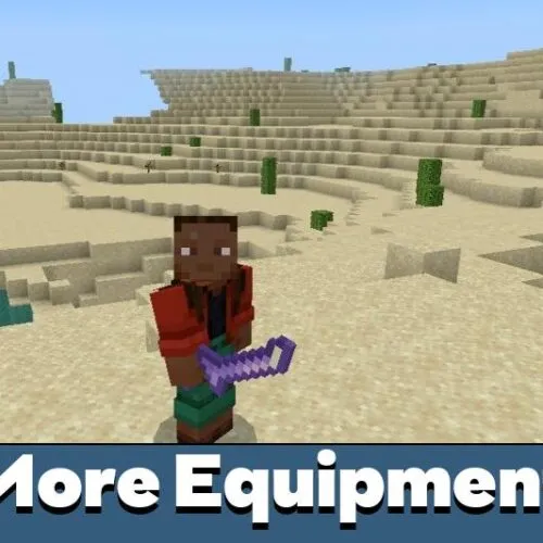 More Equipment Mod for Minecraft PE