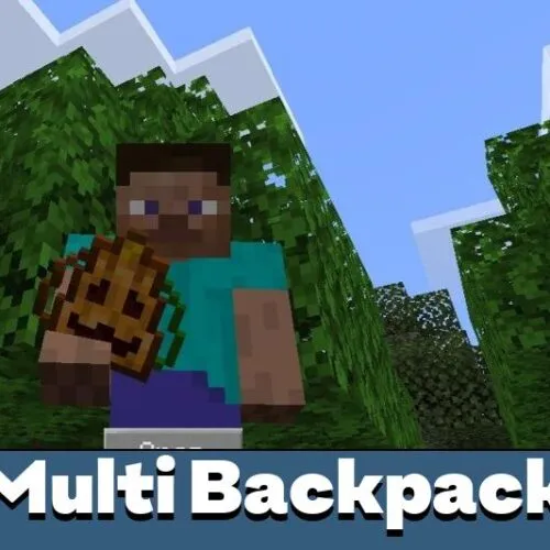 Multi Backpack Mod for Minecraft PE