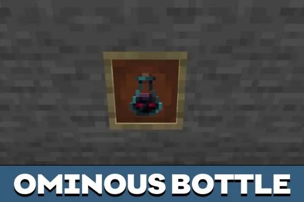 Ominous Bottle from Minecraft PE 1.21