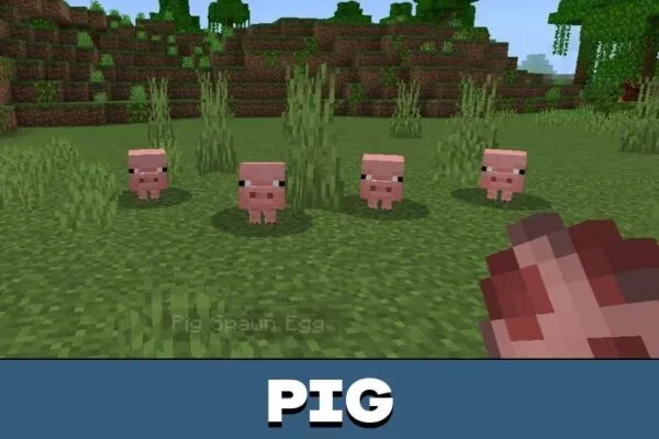 Pig from Baby Mobs Texture Pack for Minecraft PE