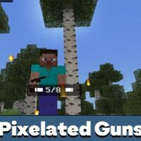 Pixelated Guns 2 Mod for Minecraft PE