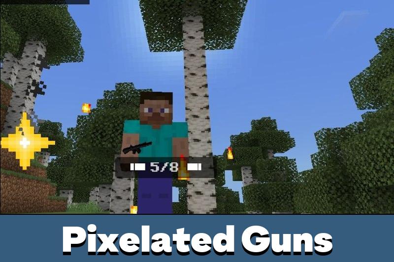 Download Pixelated Guns 2 Mod for Minecraft PE - Pixelated Guns 2 Mod ...