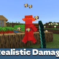 Realistic Damage Texture Pack for Minecraft PE
