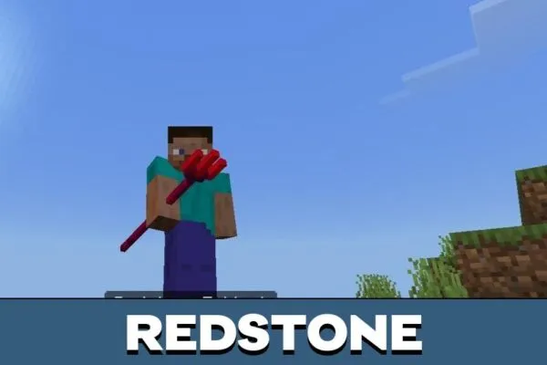 Redstone New Trident Mod for Minecraft PE