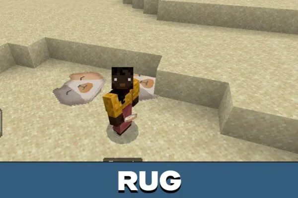 Rug from Cat Decorations Mod for Minecraft PE