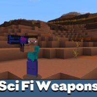Sci Fi Weapons Mod for Minecraft PE