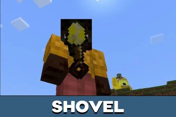 Shovel from Plants vs Zombies Mod for Minecraft PE