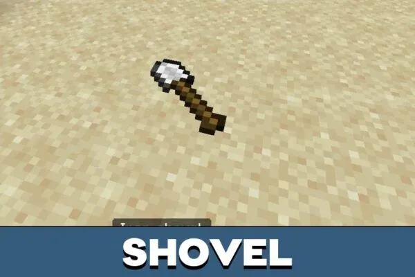 Shovel from Vanilla Furniture Mod for Minecraft PE