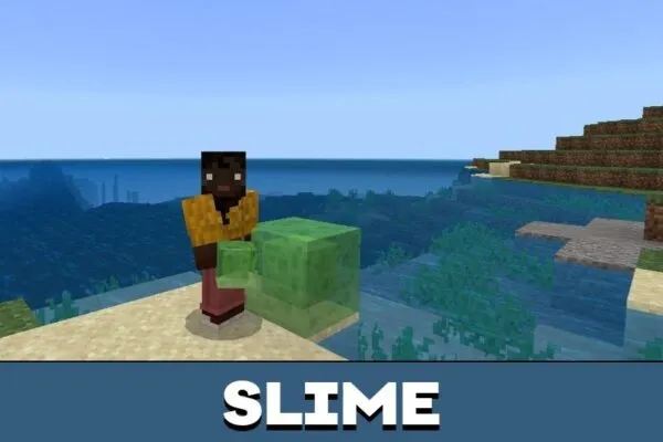 Slime from Islands in Ocean Mod for Minecraft PE