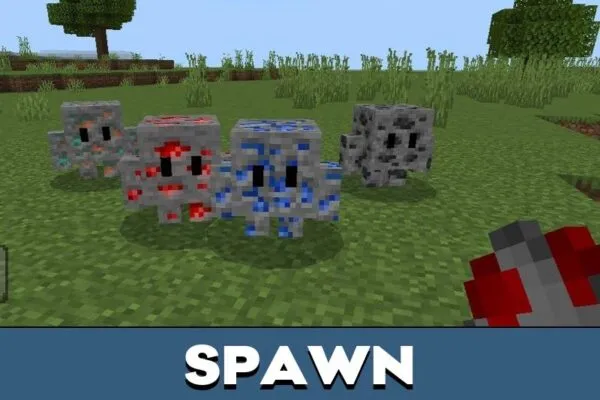 Spawn from Blockings Mod for Minecraft PE