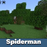 Spiderman Hotbar Texture Pack for Minecraft PE