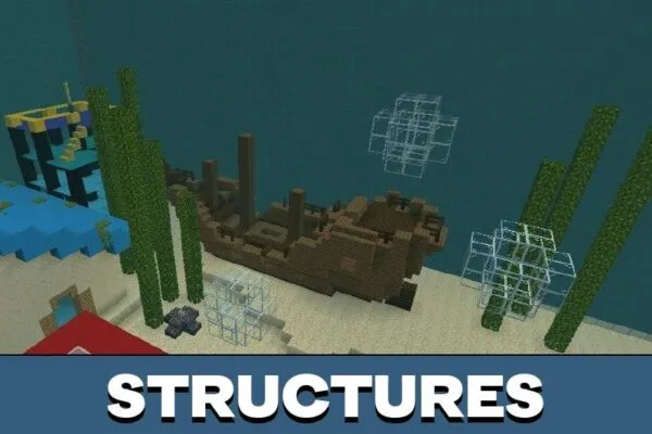 Structures from Survive the Disaster Map for Minecraft PE