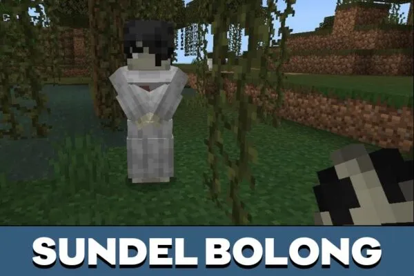 Sundel Bolong from Indonesian Ghost Mod for Minecraft PE