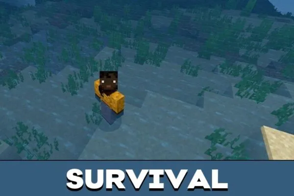 Survival from Endless Ocean Mod for Minecraft PE