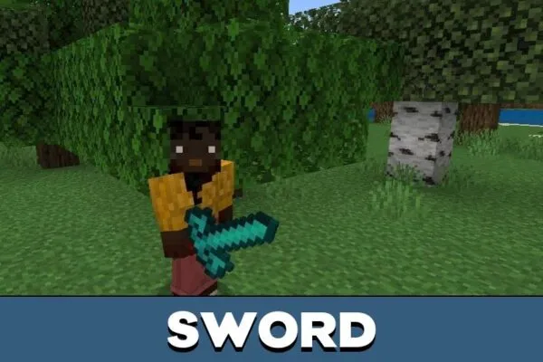 Sword from Oceanite Mod for Minecraft PE