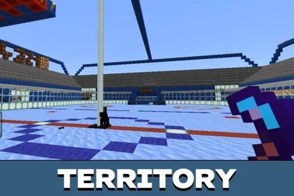 Territory from Hockey Map for Minecraft PE