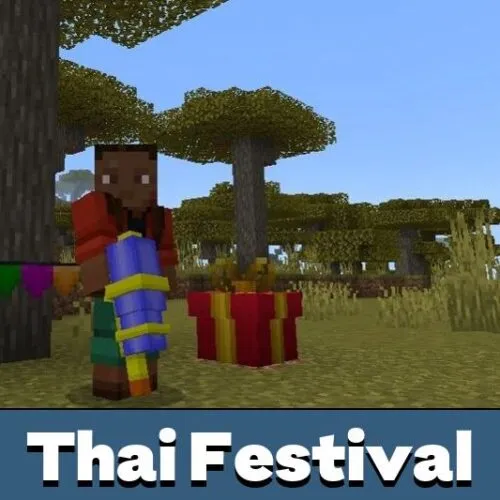 Thai Festival Mod for Minecraft PE