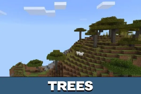 Trees from Dynamic Fog Mod for Minecraft PE