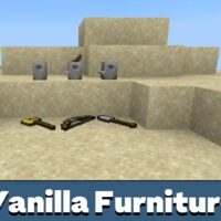 Vanilla Furniture Mod for Minecraft PE