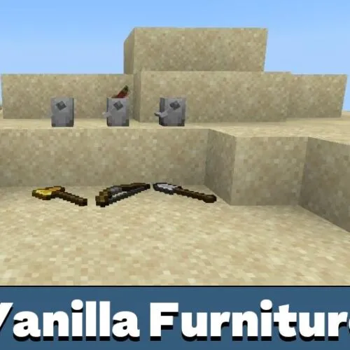 Vanilla Furniture Mod for Minecraft PE