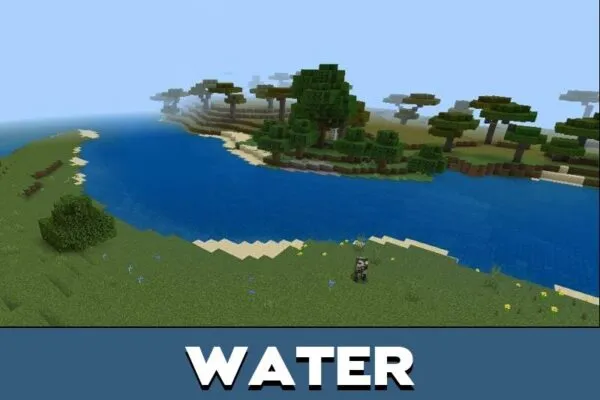 Water from Dynamic Fog Mod for Minecraft PE