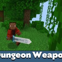 Weapons from Dungeons Mod for Minecraft PE