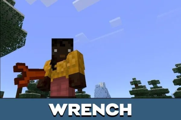 Wrench from Industrial Craft 2 Mod for Minecraft PE