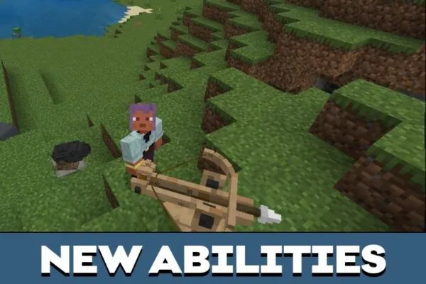 Abilities from Defensive Measures Mod for Minecraft PE