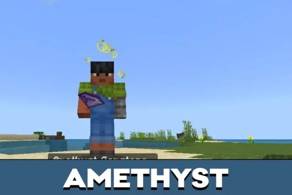 Amethyst from Power Rings Mod for Minecraft PE