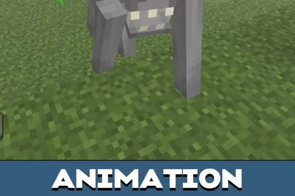 Animation From the Forest Mod for Minecraft PE