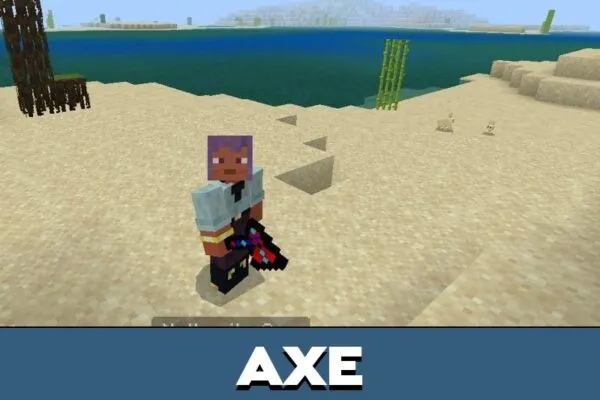 Axe from Rubiluis Texture Pack for Minecraft PE