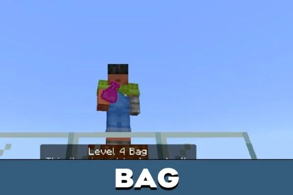 Bag from Lava One Block Mod for Minecraft PE