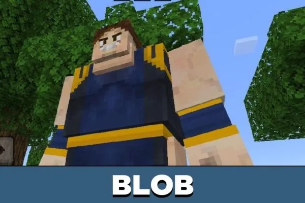 Blob from X Men Mod for Minecraft PE