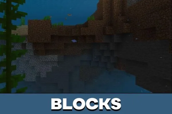 Blocks from No Lava and Water Fog Texture Pack for Minecraft PE