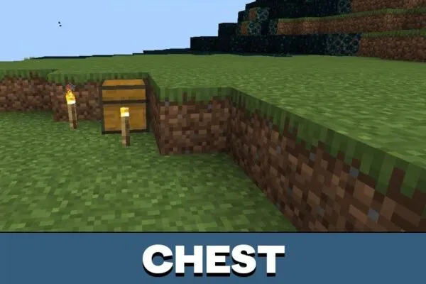 Chest from Deep Dark Survival Map for Minecraft PE