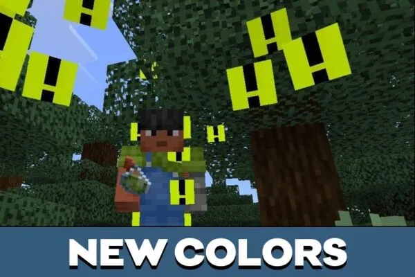 Colors from Invisibility Hider Texture Pack for Minecraft PE